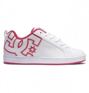 DC Court Graffik Sneakers Dam Vita Rosa Vita | PTBA-64759