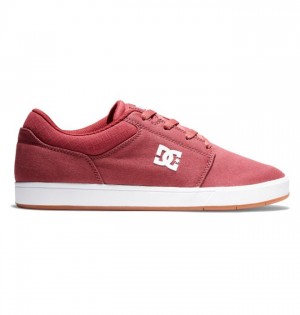 DC Crisis 2 Suede Skateskor Herr Röda | LYQS-85124