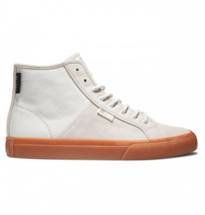 DC Manual Hi High-Top Winter Vinterkängor Herr Vita | QXTD-85047