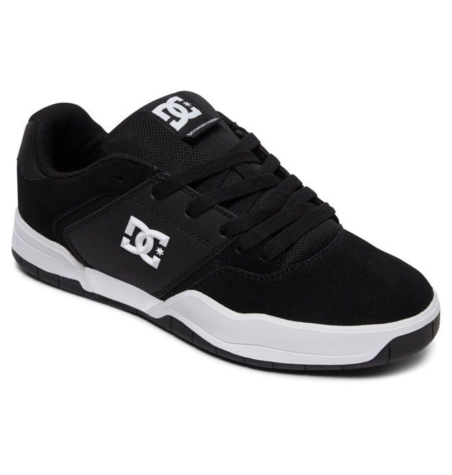 DC Central Sneakers Herr Svarta Vita | HFOK-80921