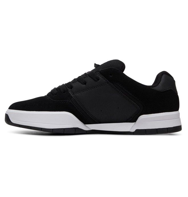 DC Central Sneakers Herr Svarta Vita | HFOK-80921