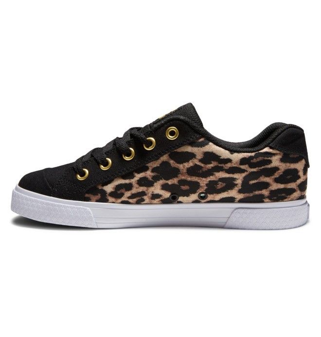 DC Chelsea Essentials Dam Svarta Leopard | ODTS-46157