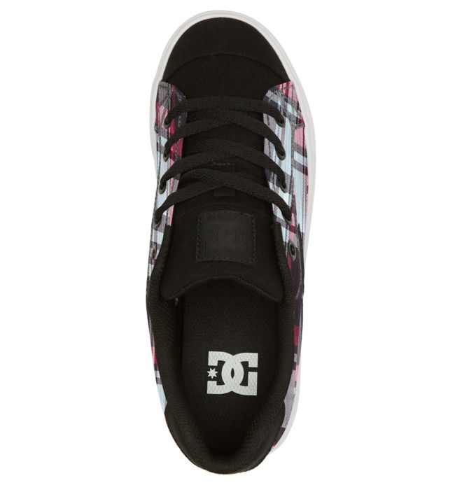 DC Chelsea Sneakers Dam Svarta Blå | XOHR-07139