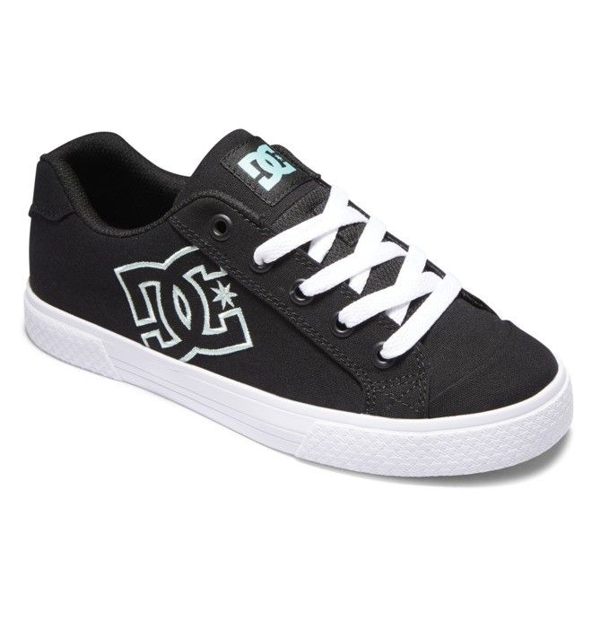 DC Chelsea Sneakers Dam Svarta Ljusturkos | XNVD-42938