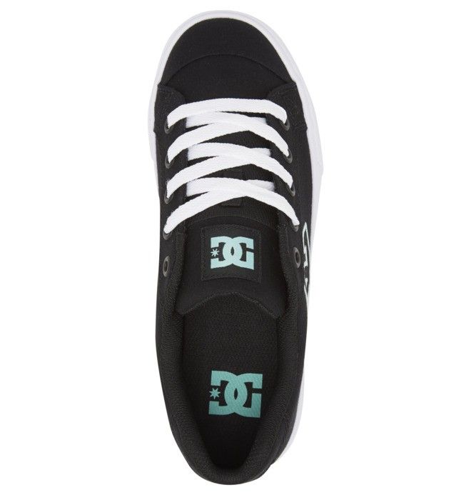 DC Chelsea Sneakers Dam Svarta Ljusturkos | XNVD-42938