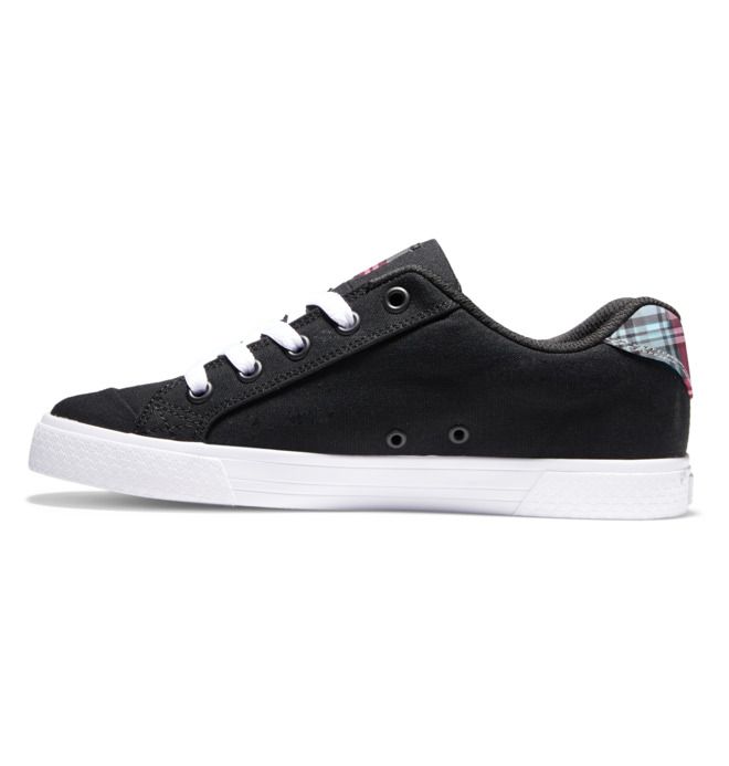 DC Chelsea Sneakers Dam Svarta Vita | JMLK-56124