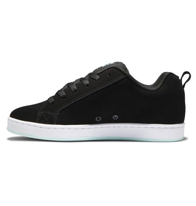 DC Court Graffik Sneakers Dam Svarta Gröna | ICVU-10684