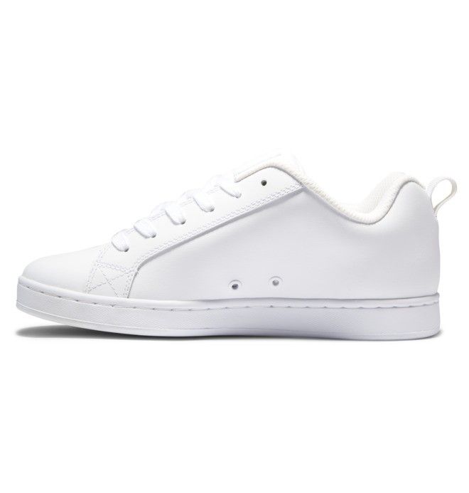 DC Court Graffik Sneakers Dam Vita Olika Färger | ENYI-12375