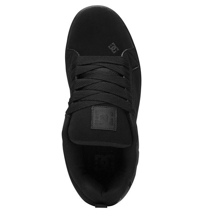 DC Court Graffik Sneakers Herr Svarta Svarta Svarta | TQSZ-53678