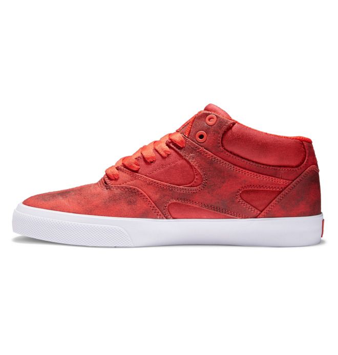 DC Kalis Vulc MID Mid-Top Skateskor Herr Röda | OLHP-98167