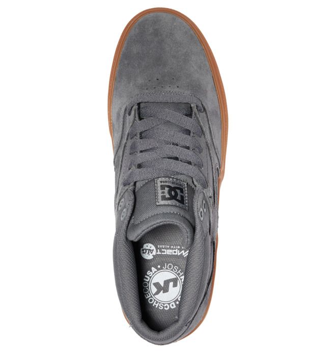 DC Kalis Vulc MID Mid-Top Skateskor Herr Grå | GOND-61297