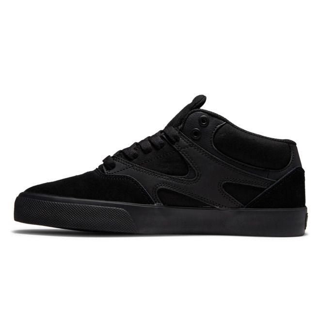 DC Kalis Vulc MID Mid-Top Skateskor Herr Svarta Svarta Svarta | CTBR-62839