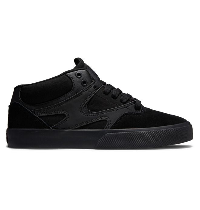 DC Kalis Vulc MID Mid-Top Skateskor Herr Svarta Svarta Svarta | CTBR-62839