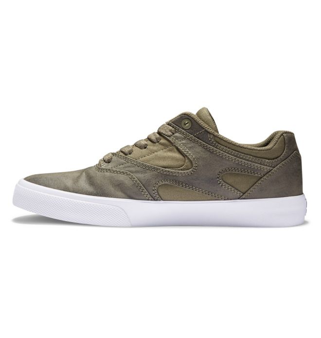 DC Kalis Vulc Skateskor Herr Olivgröna | ZXVL-60231