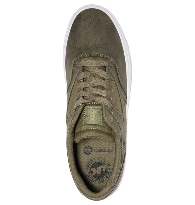 DC Kalis Vulc Skateskor Herr Olivgröna | ZXVL-60231