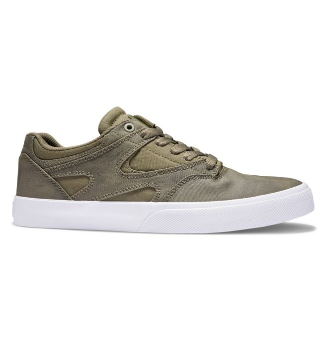 DC Kalis Vulc Skateskor Herr Olivgröna | ZXVL-60231