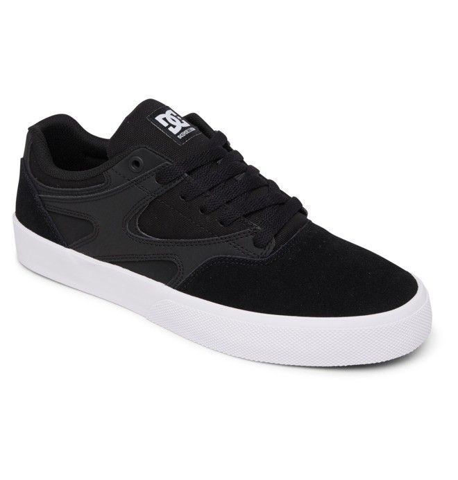 DC Kalis Vulc Skateskor Herr Svarta Vita | SLAT-30641