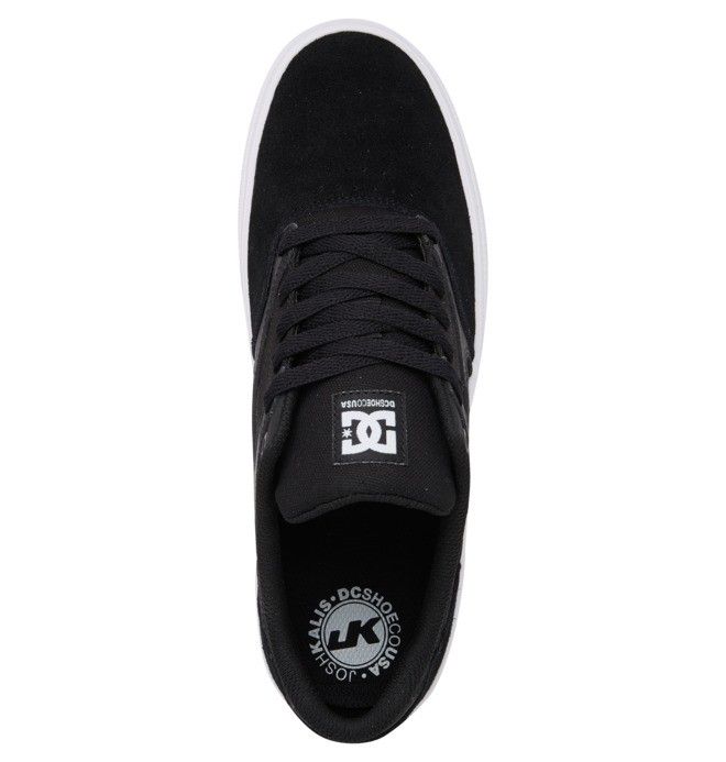 DC Kalis Vulc Skateskor Herr Svarta Vita | SLAT-30641