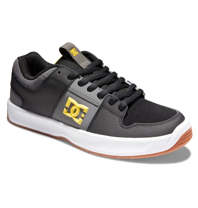 DC Lynx Zero Skate Sneakers Herr Svarta Grå Gula | ZPFO-91327