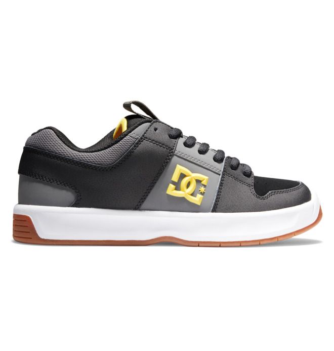 DC Lynx Zero Skate Sneakers Herr Svarta Grå Gula | ZPFO-91327