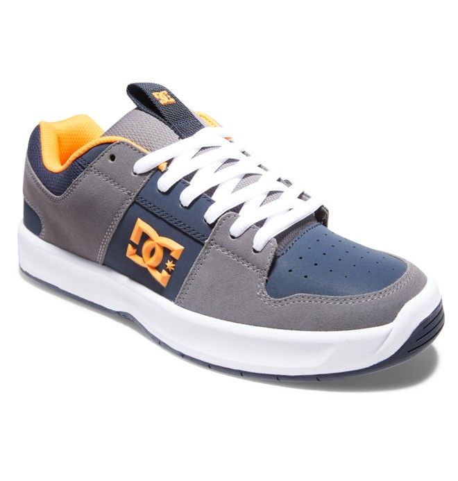 DC Lynx Zero Sneakers Herr Grå Orange | CKZM-18397