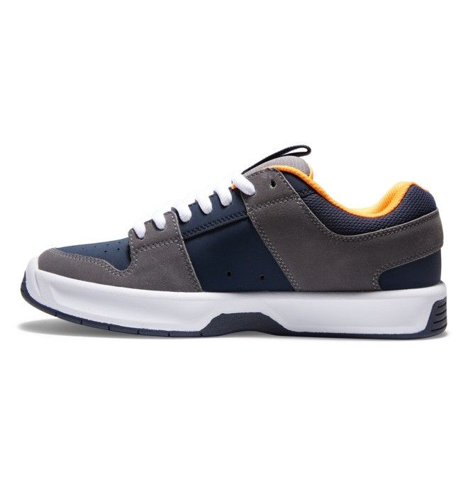 DC Lynx Zero Sneakers Herr Grå Orange | CKZM-18397