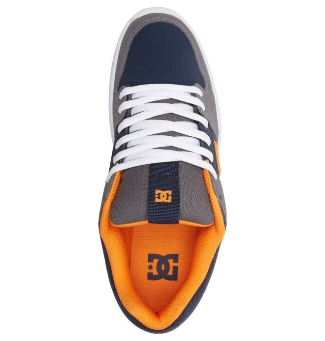 DC Lynx Zero Sneakers Herr Grå Orange | CKZM-18397