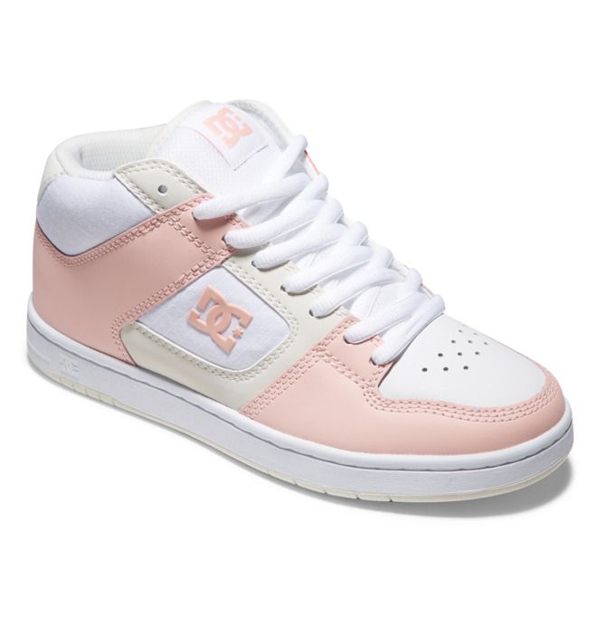 DC Manteca 4 MID Mid-Top Sneakers Dam Vita Rosa | EPZG-46532