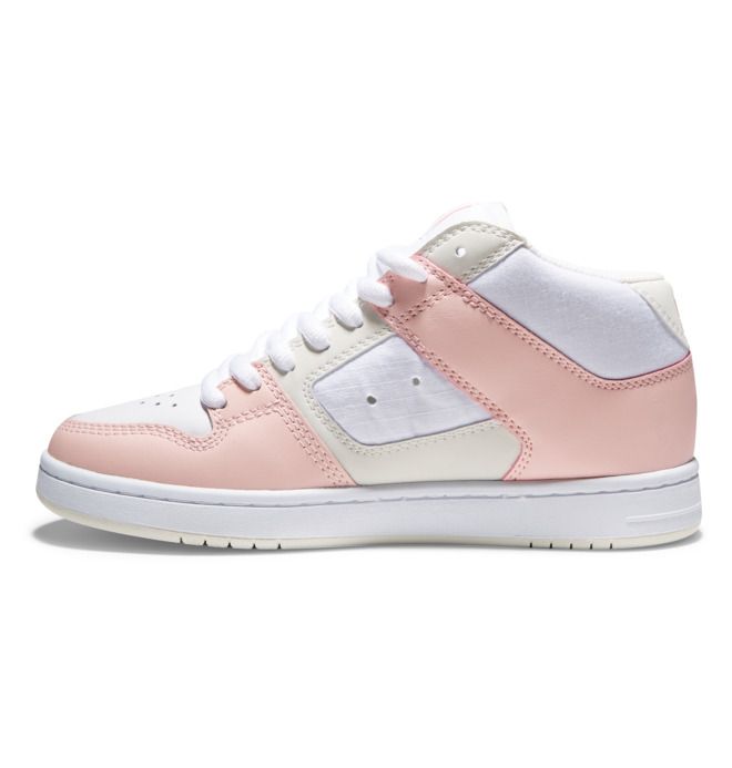 DC Manteca 4 MID Mid-Top Sneakers Dam Vita Rosa | EPZG-46532