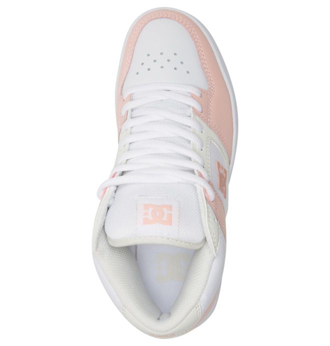 DC Manteca 4 MID Mid-Top Sneakers Dam Vita Rosa | EPZG-46532