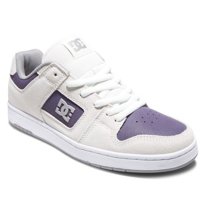 DC Manteca 4 Sneakers Herr Vita Lila Vinröda | ELWM-72593