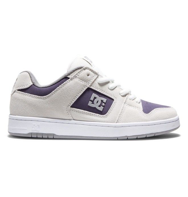 DC Manteca 4 Sneakers Herr Vita Lila Vinröda | ELWM-72593