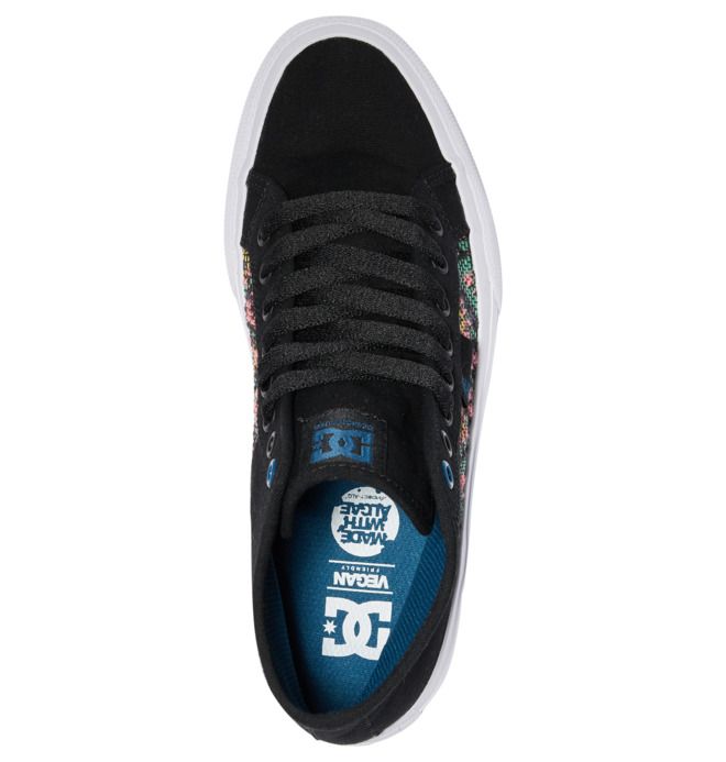 DC Manual HI High-Top LE Canvas Sneakers Dam Blå | IFQU-39184