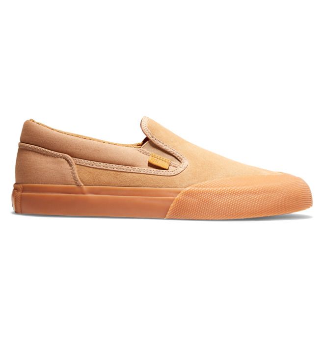 DC Manual RT Slip-On Skate Skateskor Herr Bruna | FTKP-76381