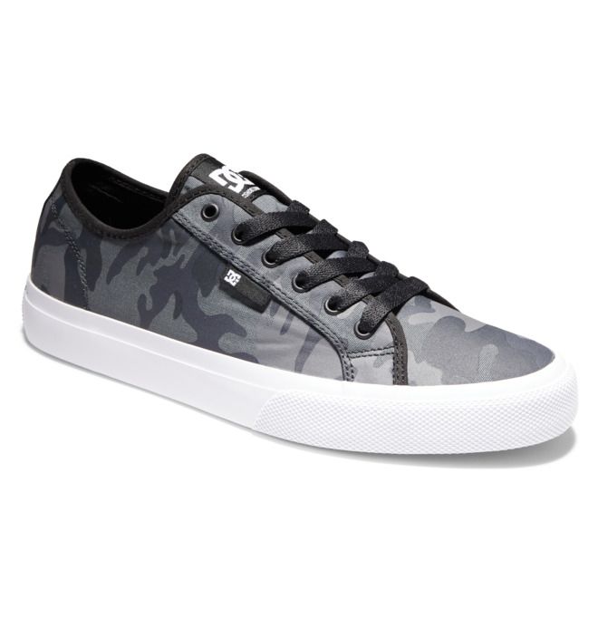 DC Manual SE Canvas Sneakers Herr Svarta | FECJ-36259