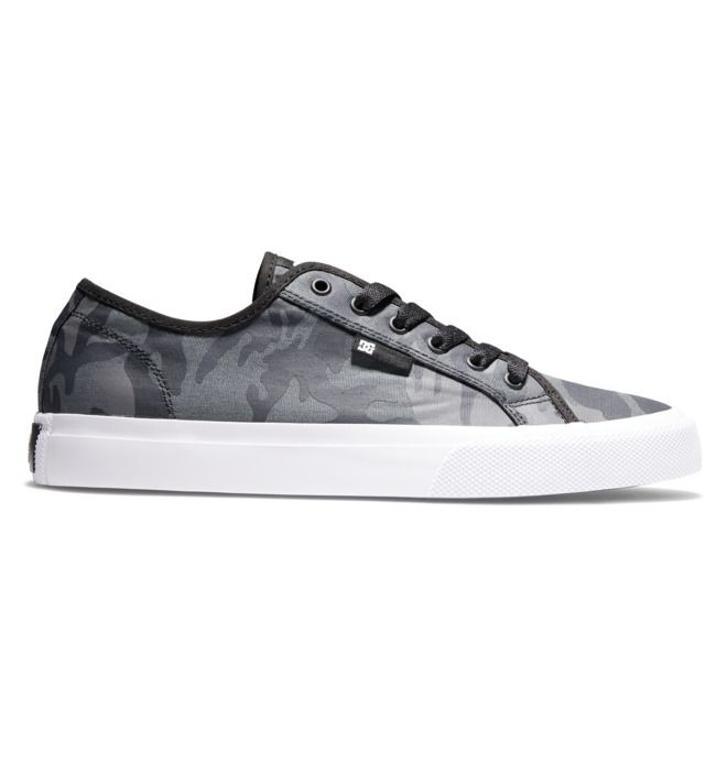 DC Manual SE Canvas Sneakers Herr Svarta | FECJ-36259