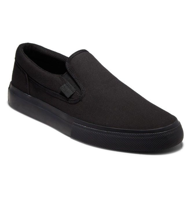 DC Manual Slip-On Slip On Herr Svarta Svarta Svarta | EZRA-06739