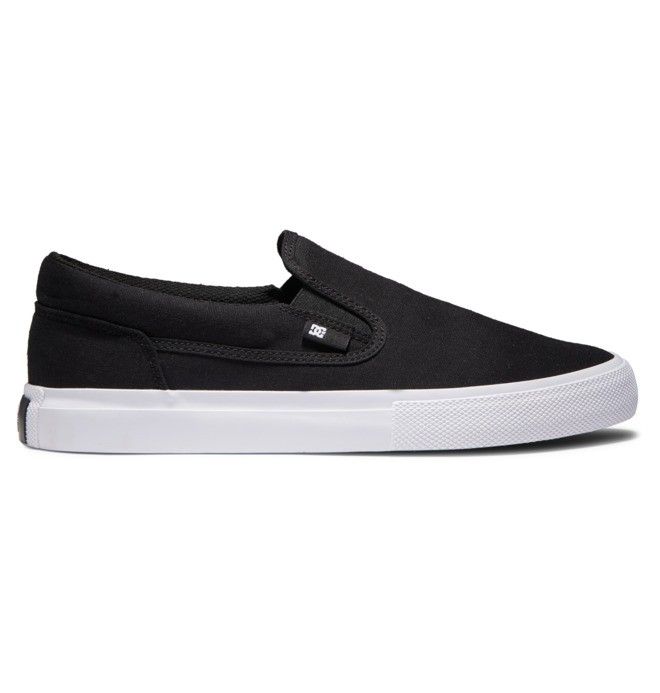 DC Manual Slip-On Slip On Herr Svarta Vita | XLHI-30765