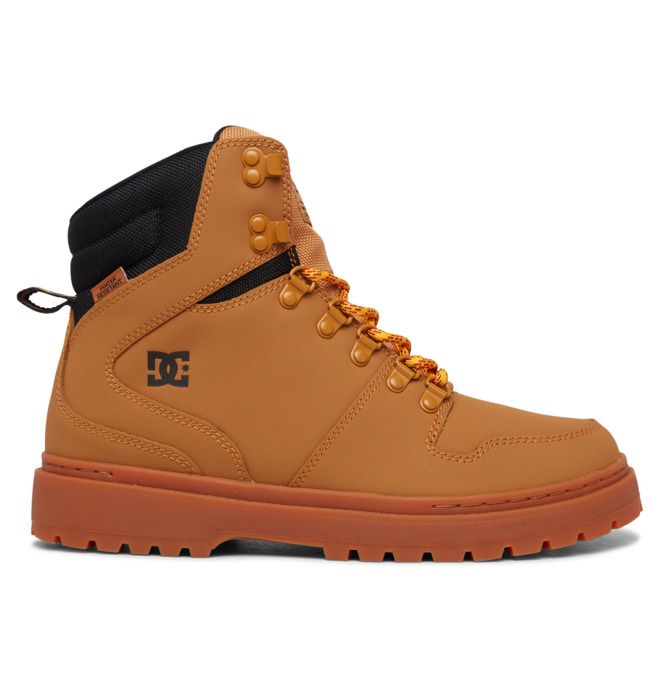 DC Peary Lace Winter Boots Vinterkängor Herr Bruna Svarta | MJVU-27896