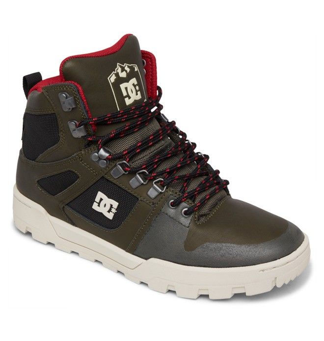 DC Pure Hi Weather Resistant Winter Boots Vinterkängor Herr Mörk | FAWV-08354