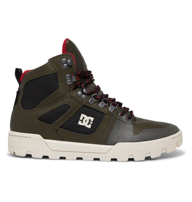 DC Pure Hi Weather Resistant Winter Boots Vinterkängor Herr Mörk | FAWV-08354