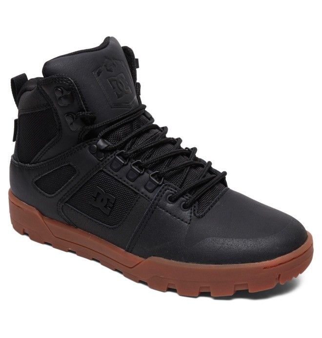 DC Pure Hi Weather Resistant Winter Boots Vinterkängor Herr Svarta | DXTQ-81924