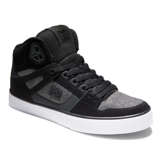 DC Pure High-Top Essentials Herr Svarta Svarta | TMKS-57906