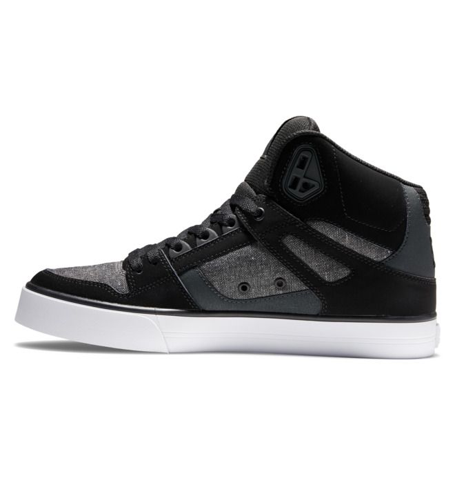 DC Pure High-Top Essentials Herr Svarta Svarta | TMKS-57906