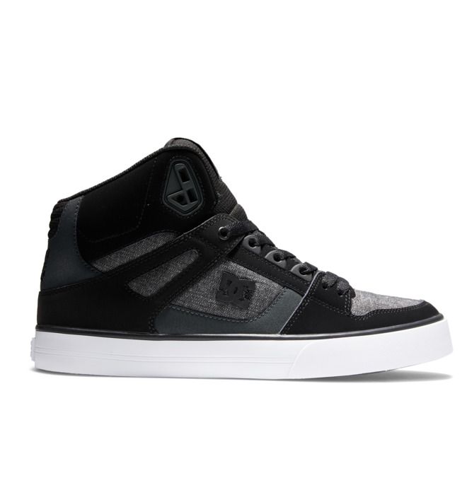 DC Pure High-Top Essentials Herr Svarta Svarta | TMKS-57906