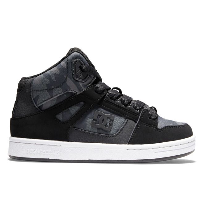 DC Pure High-Top Pure Barn Svarta | FTKV-26403