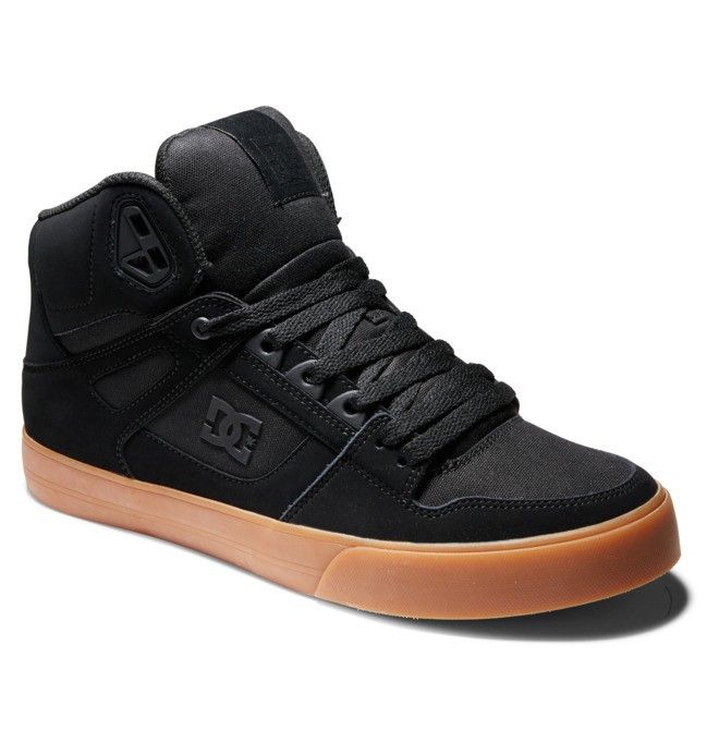 DC Pure High-Top Sneakers Herr Svarta | GILC-80732