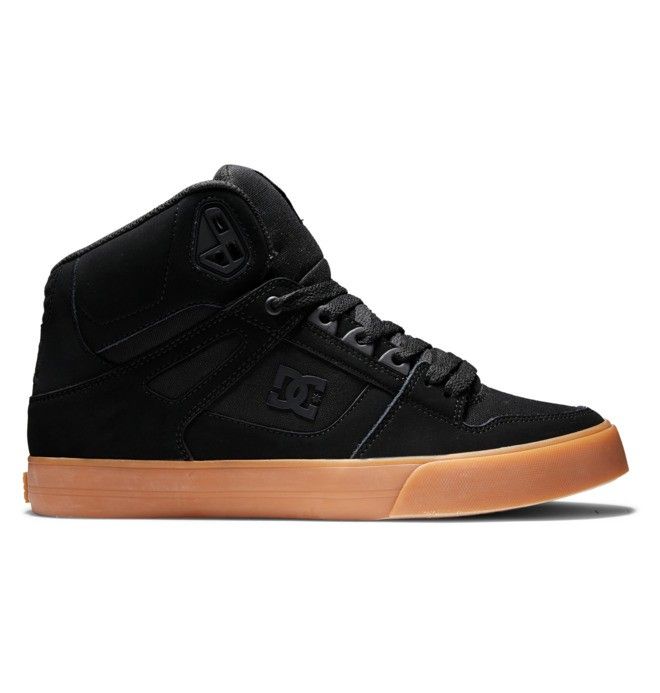 DC Pure High-Top Sneakers Herr Svarta | GILC-80732