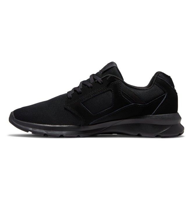 DC Skyline Lightweight Sneakers Herr Svarta Svarta Svarta | JVEZ-29761