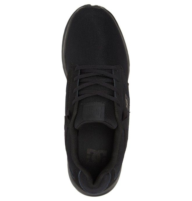 DC Skyline Lightweight Sneakers Herr Svarta Svarta Svarta | JVEZ-29761